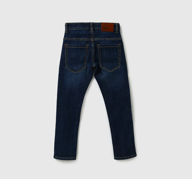 Boys Solid Slim Fit Jeans