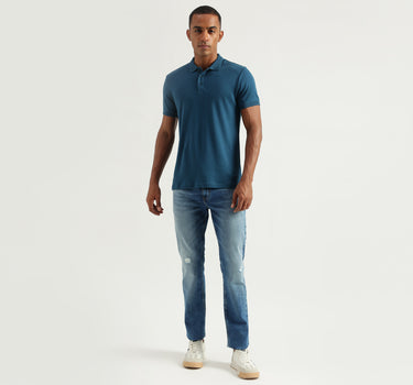 Men's Solid Straight Fit Jeans