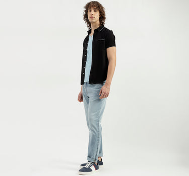 Solid Pattern Skinny Fit Jeans