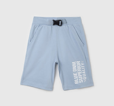 Solid Regular Fit Mid Rise Shorts