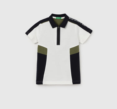 Sew Seam Polo Collar T-Shirt