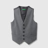 Boys Houndstooth Waistcoat