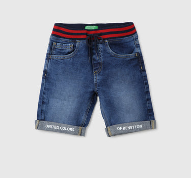 Boys Solid Regular Fit Shorts