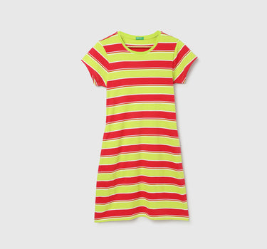 Regular Fit Round Neck Striped T-Shirt