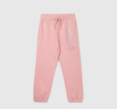 Girl's Printed Regular Fit Trackpants