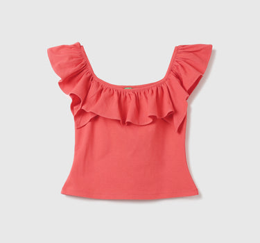 Women Solid Round Neck Top