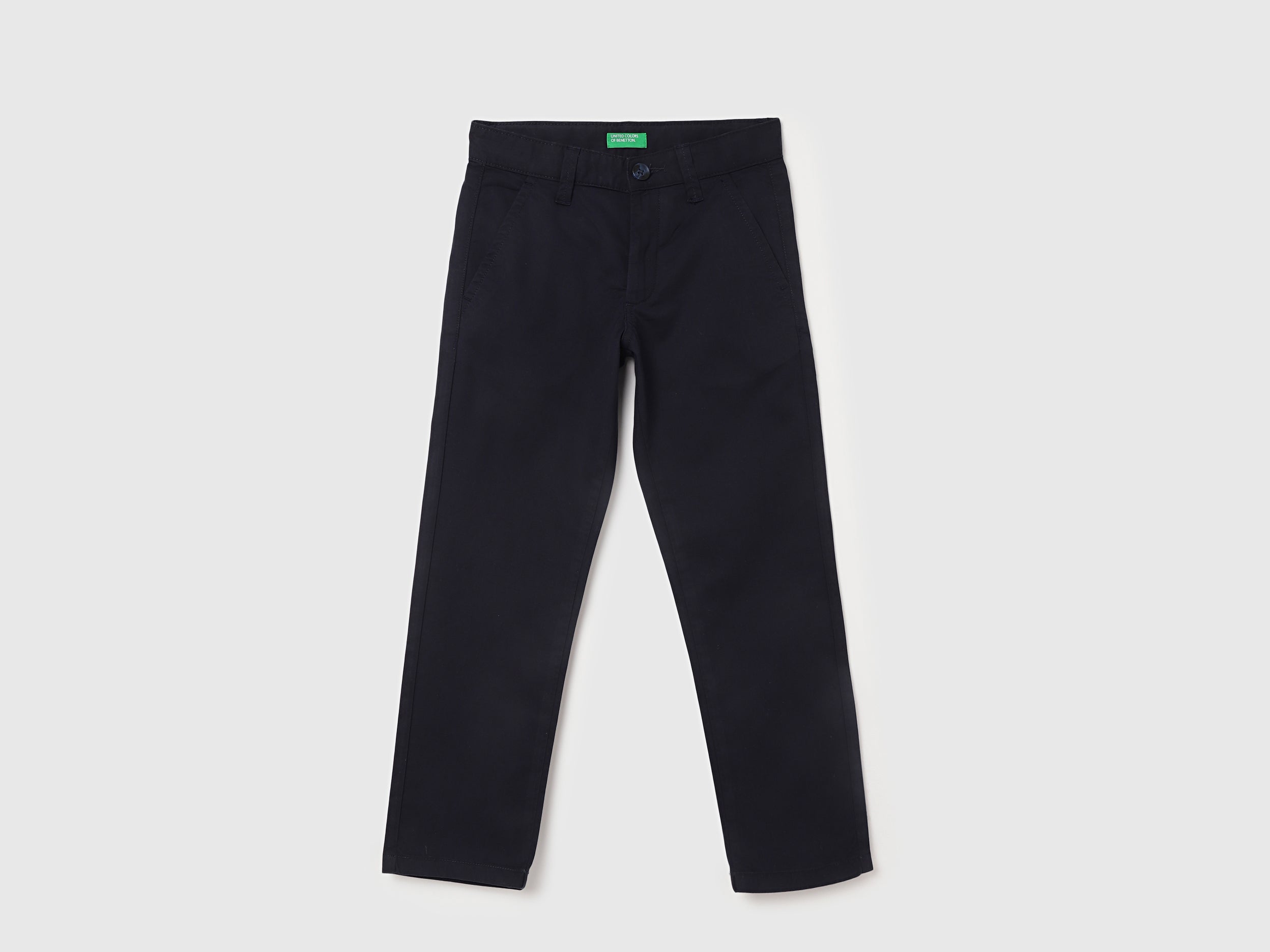 Solid Slim Fit Trousers