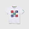 Embroidered Crew Neck Regular-Fit T-Shirt