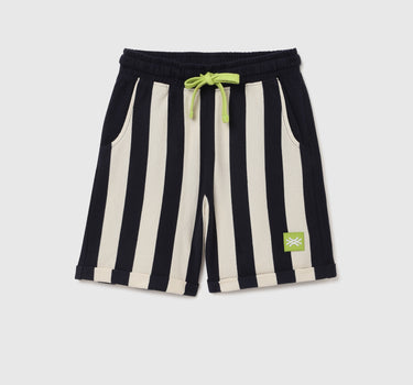 Striped Regular Fit Shorts