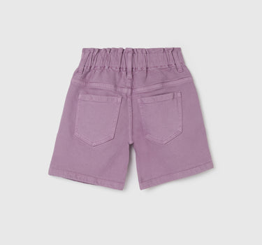 Girl's Solid Regular Fit Shorts