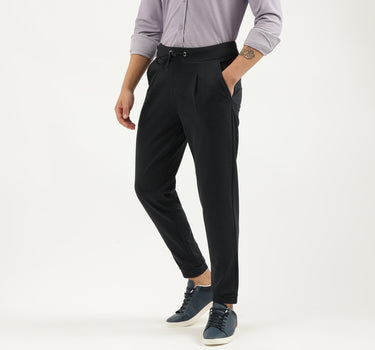 Solid Slim Fit Trousers