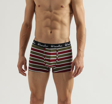 Pack of 2 Striped Low Rise Boxer Briefs