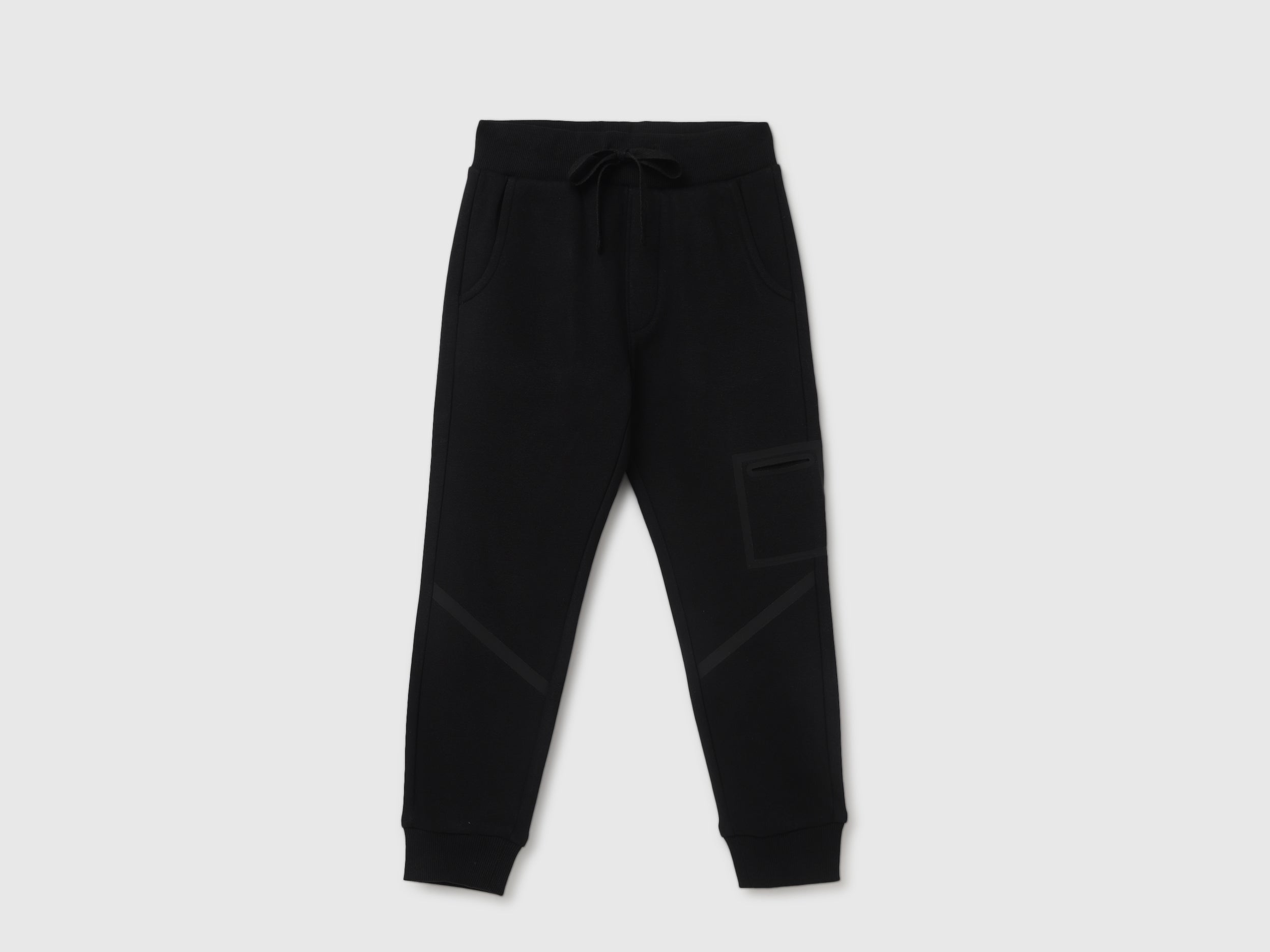 Boy's Solid Regular Fit Joggers