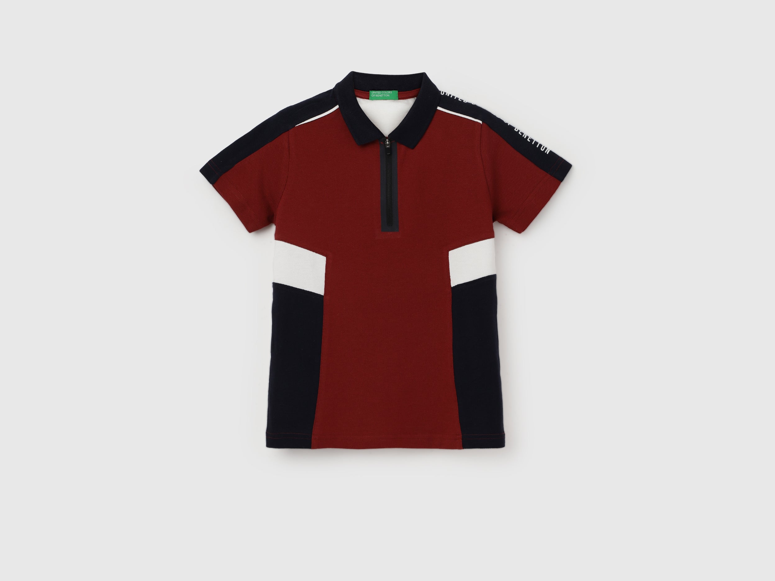 Sew Seam Polo Collar T-Shirt