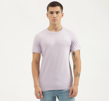 Regular Fit Round Neck Solid T-shirts