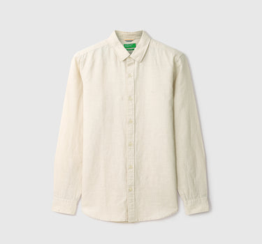 Cream Linen Shirt