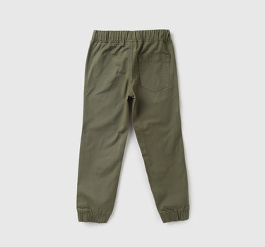 Boys Solid Joggers Style Trousers