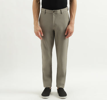 Solid Slim Fit Trousers