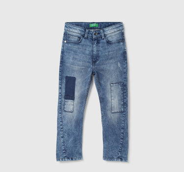 Boys Applique Carrot Fit Jeans