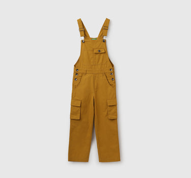 Solid Regular Fit Dungaree