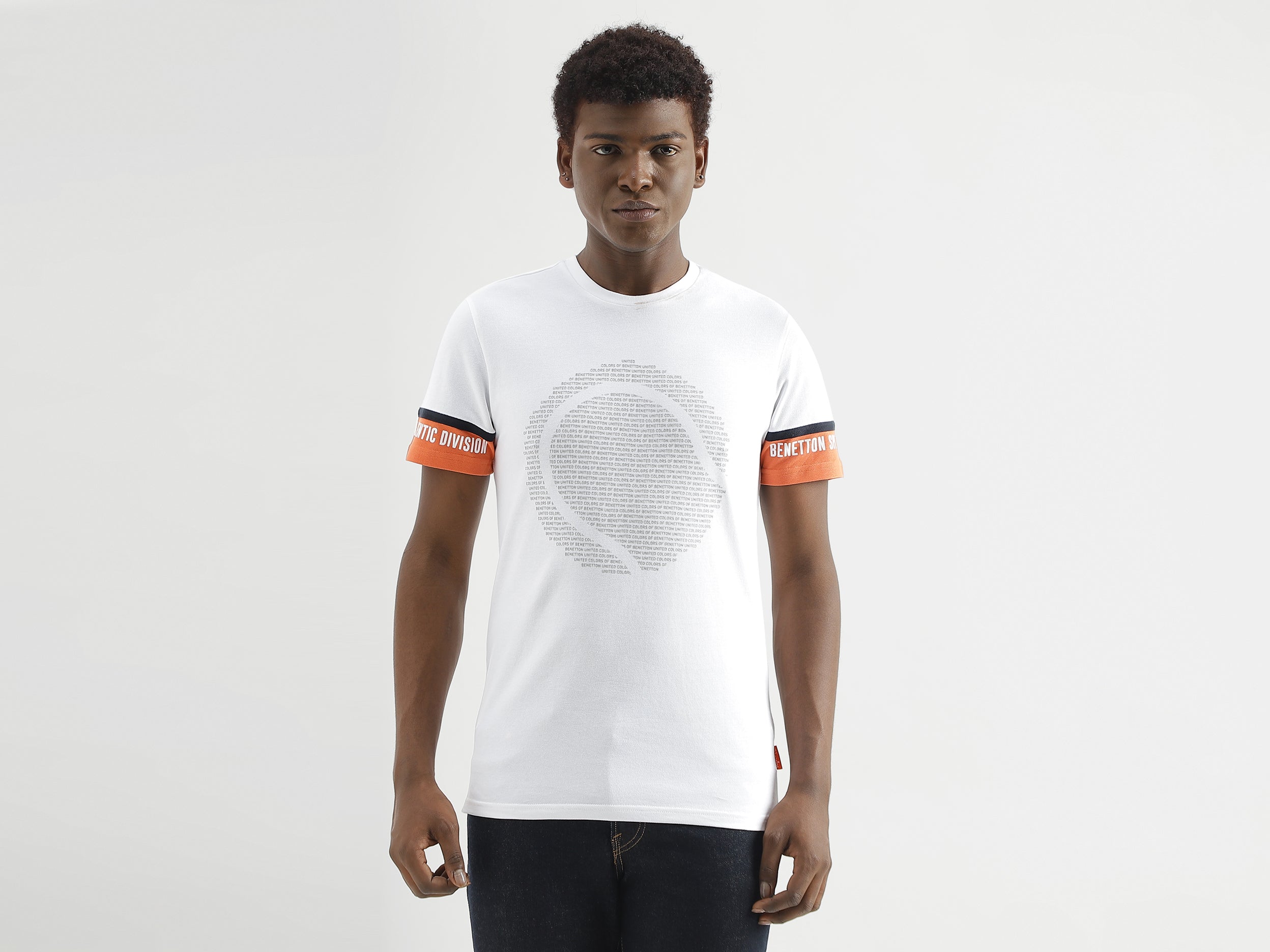 Regular-Fit Round Neck Solid T-Shirt