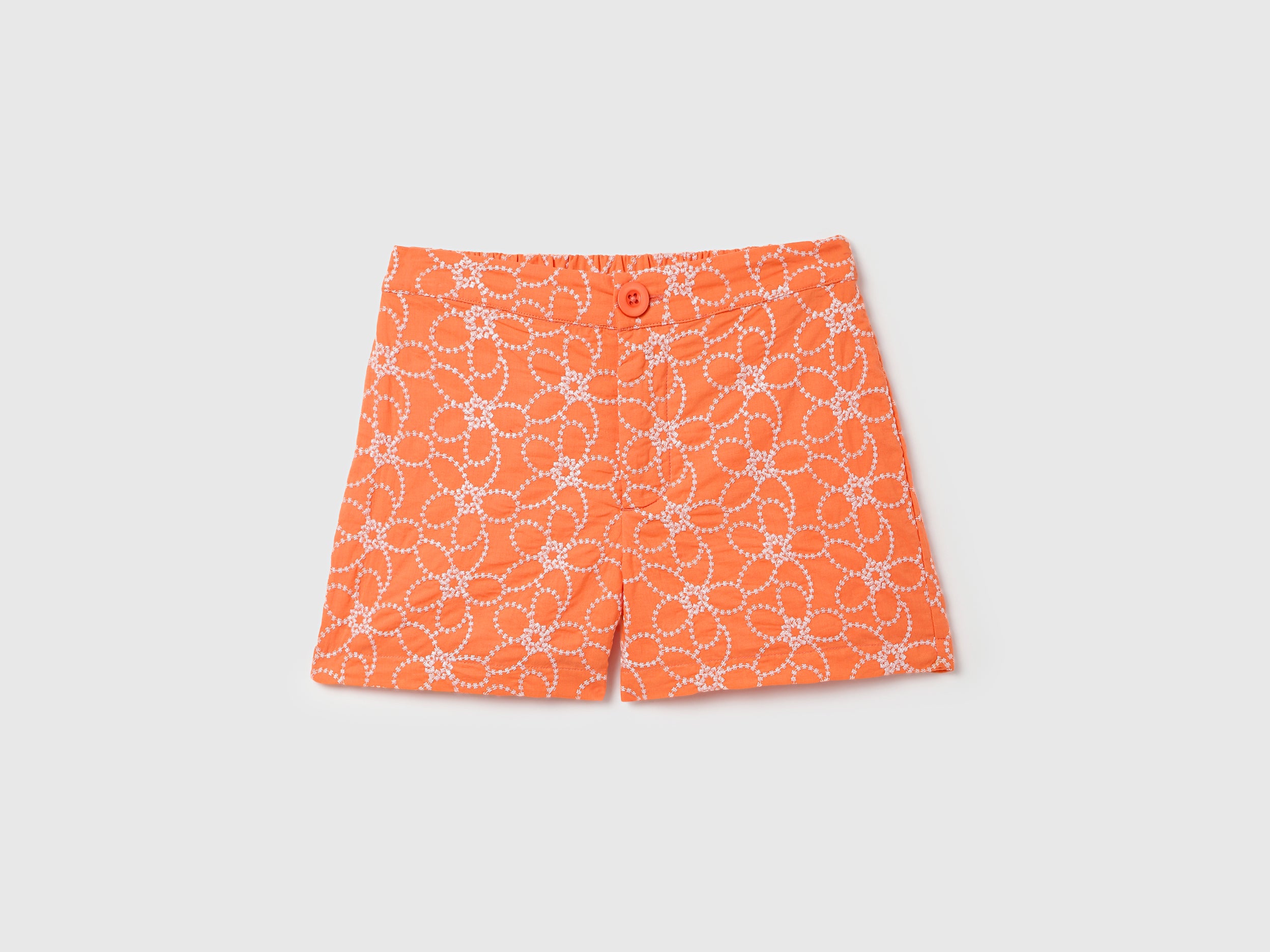 Embroidered Regular Fit Shorts