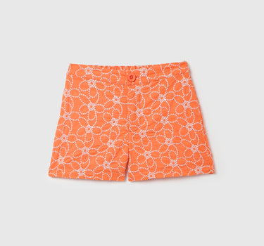 Embroidered Regular Fit Shorts