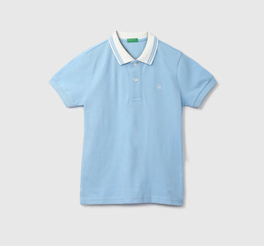 Blue Polo T-Shirt