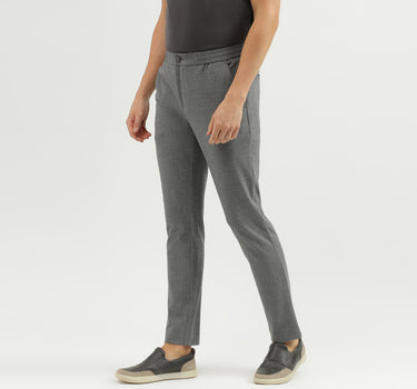 Men's Solid Relaxed Fit Trousers