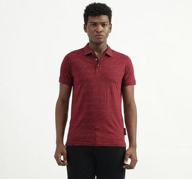 Cotton Printed Polo Collar Mens T-shirts