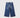 Cotton Blend Solid Ankle Length Girls Jeans