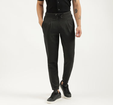 Solid Slim Fit Trousers