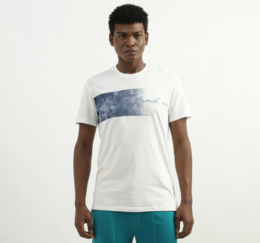 Cotton Printed Round Neck Mens T-shirts