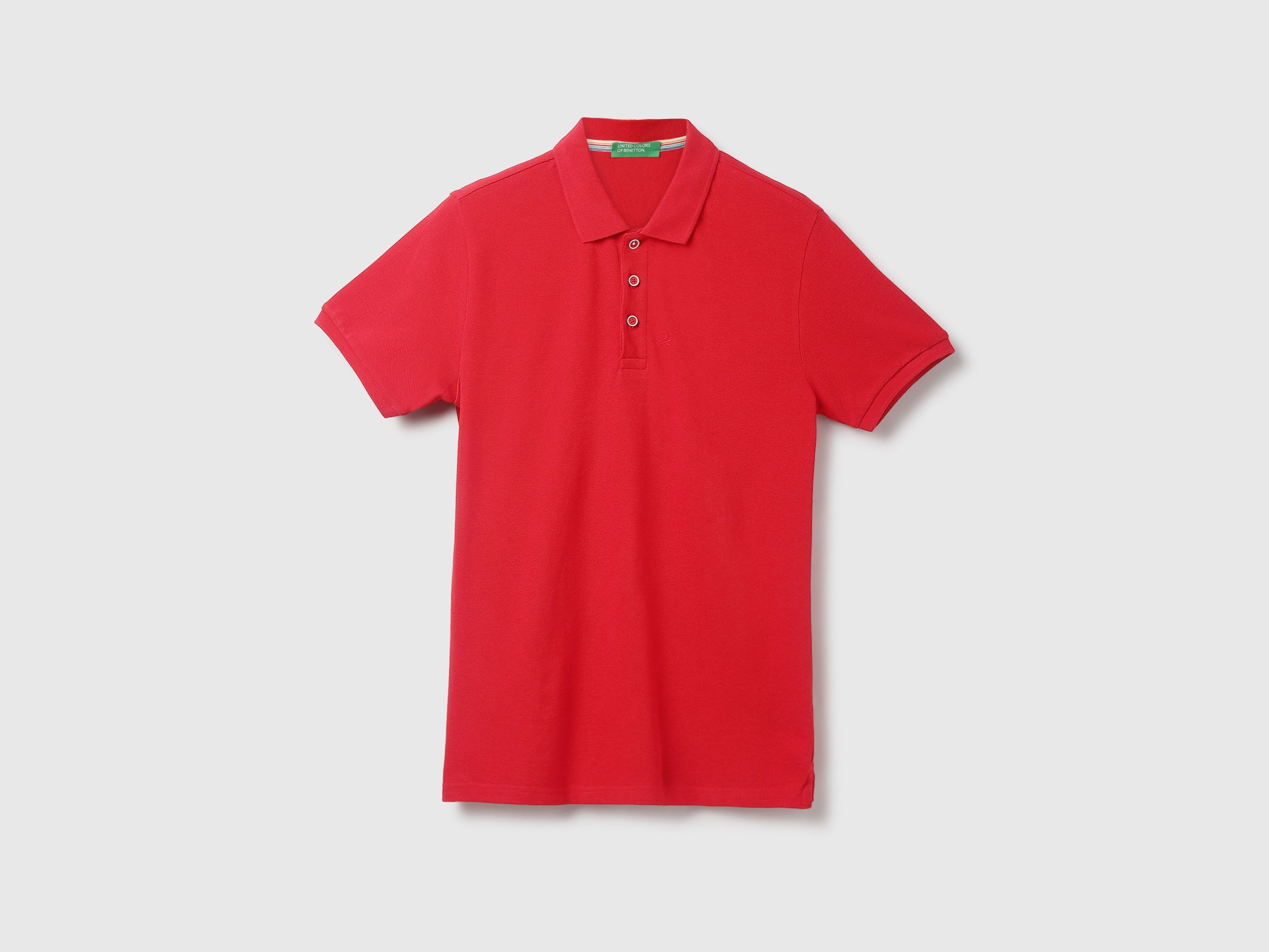 Cotton Solid Polo Collar Mens T-shirts – United Colors of Benetton