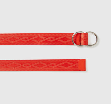 RED BELT WITH DOUBLE RING