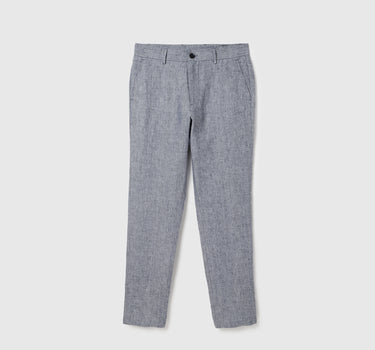 Solid Relaxed Fit Trousers