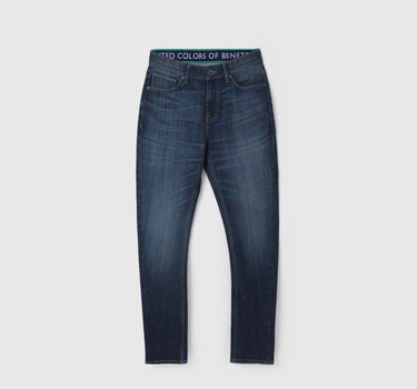 Men's Solid Carrot Fit Jeans