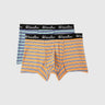 Pack of 2 Striped Low Rise Boxer Briefs