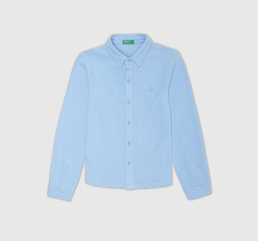 Boys Long Sleeve Solid Shirt