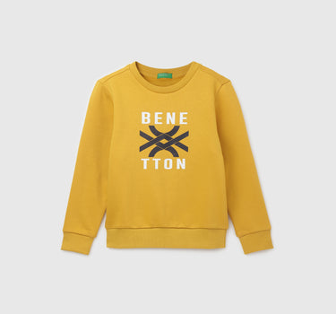 Boy's Regular Fit Crew Neck Printed Sweatshirt