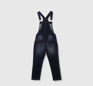 Solid Pattern Dungaree