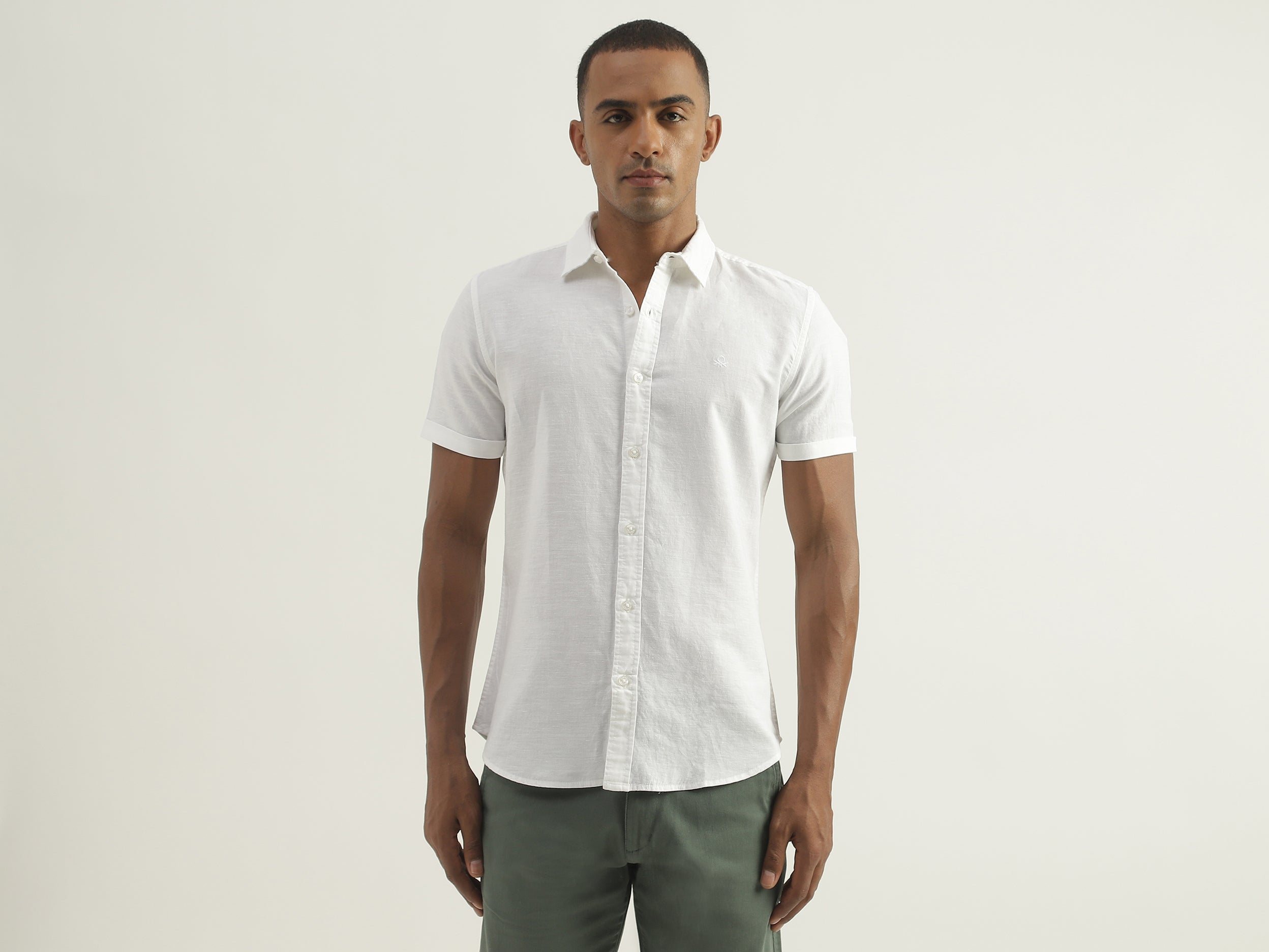 White Linen Shirt