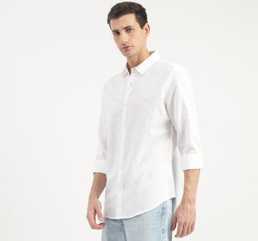 Mens Slim Fit Solid Shirt