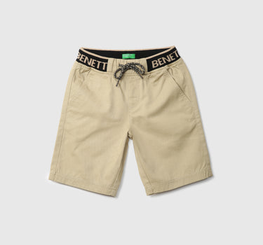 Boys Woven Solid Shorts