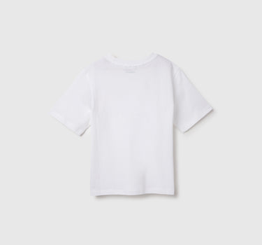 Boxy Fit Round Neck Solid T-shirts