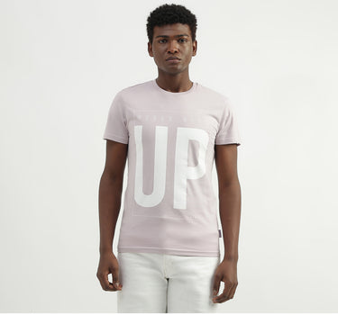 Cotton Printed Round Neck Mens T-shirts