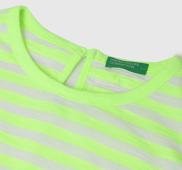 Regular Fit Round Neck Striped T-Shirt