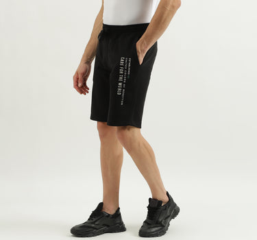 Flat Lock Detail Regular Fit Shorts