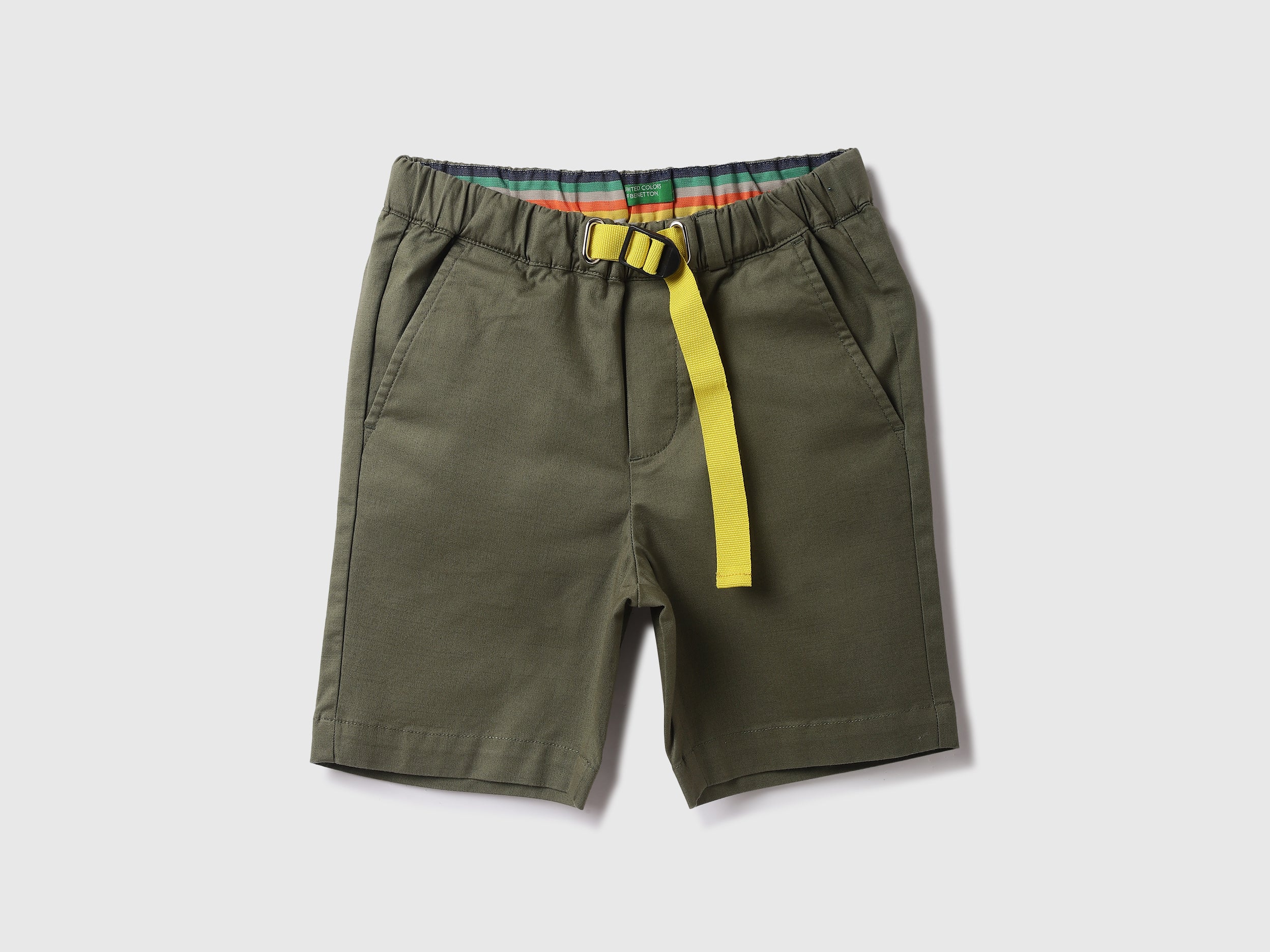 Cotton Blend Solid Regular Length Boys Shorts