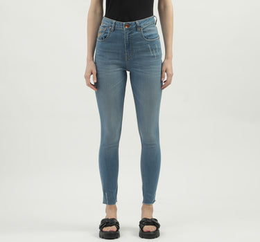 Women's Solid Skinny Fit Jeans